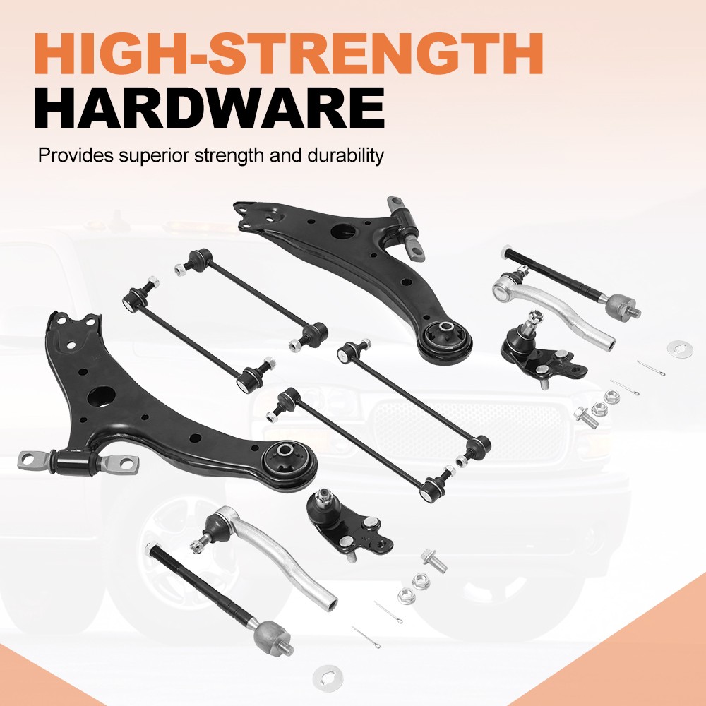 12 Pcs Front Lower Control Arm w/Ball Joint for Toyota Camry 2007 - 2011 K620334