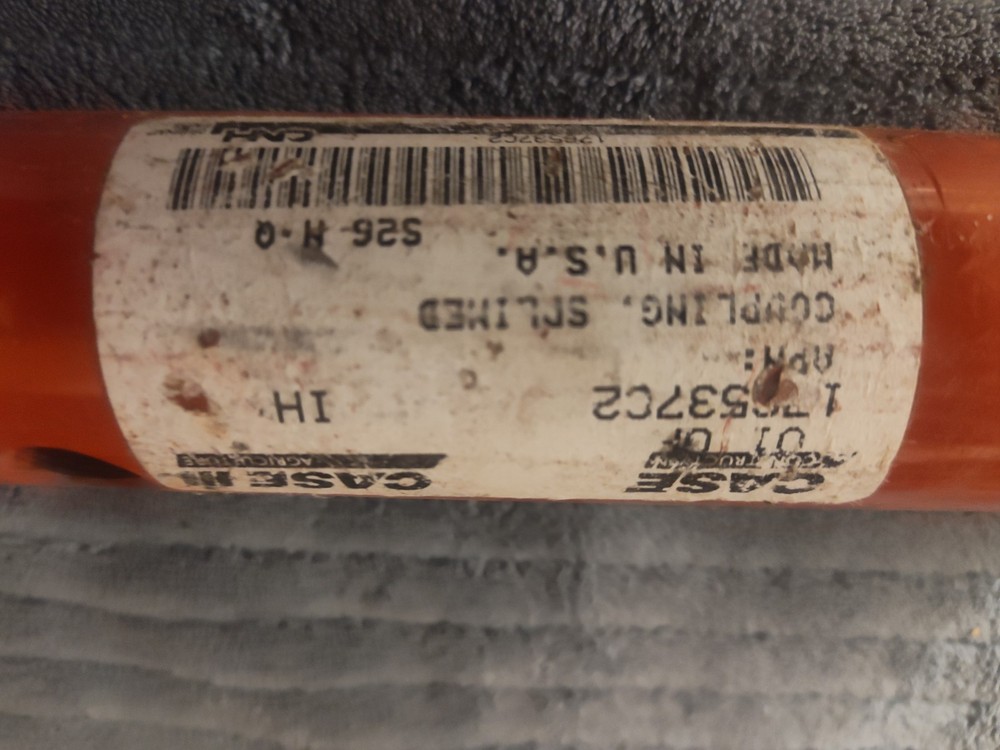 Case-IH Main Drive Coupling 176537C2 for 1670 Combines 1054 1084 Headers