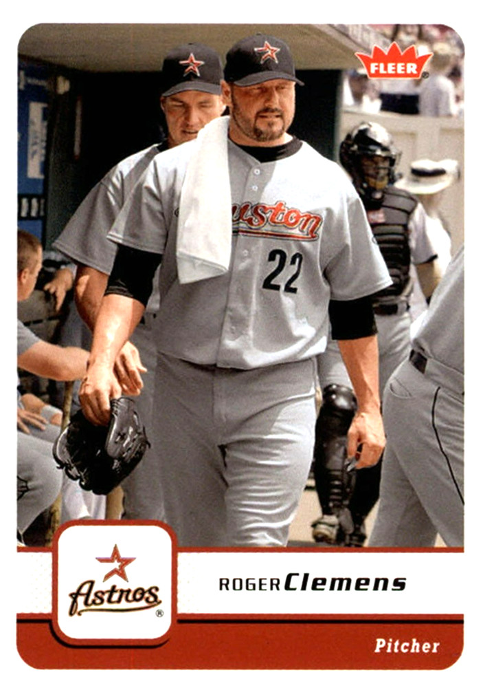 2006 Fleer #25 Roger Clemens Houston Astros