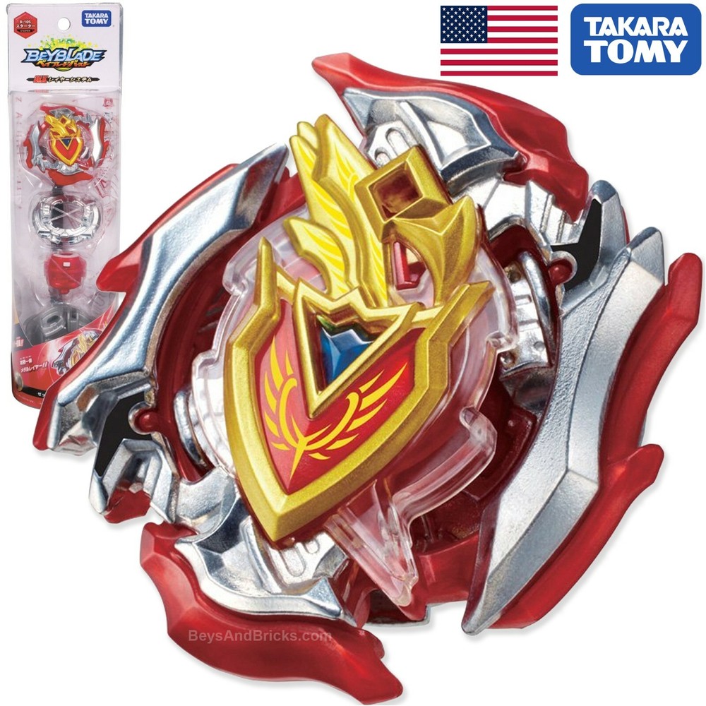 TAKARA TOMY Z Achilles .11.Xt Turbo Cho-Z Burst Beyblade B-105 - USA SELLER!-image