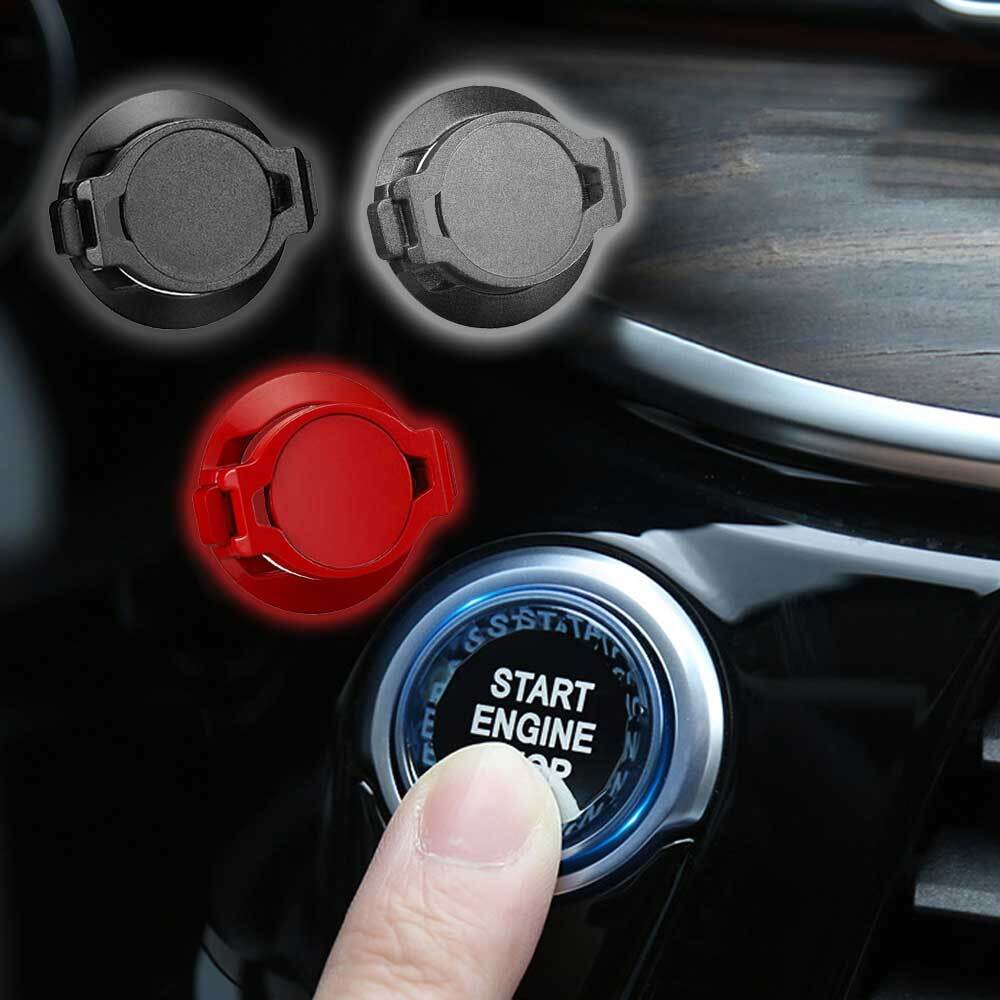 Universal Car Engine Start Ignition Stop Button Protector Cover Auto Accessories