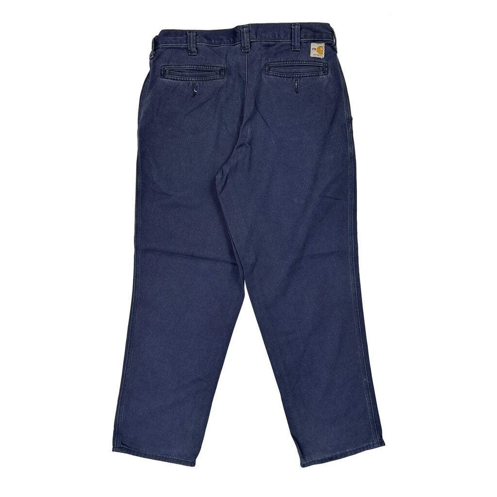Carhartt Pants - 36W 31L Blue Cotton