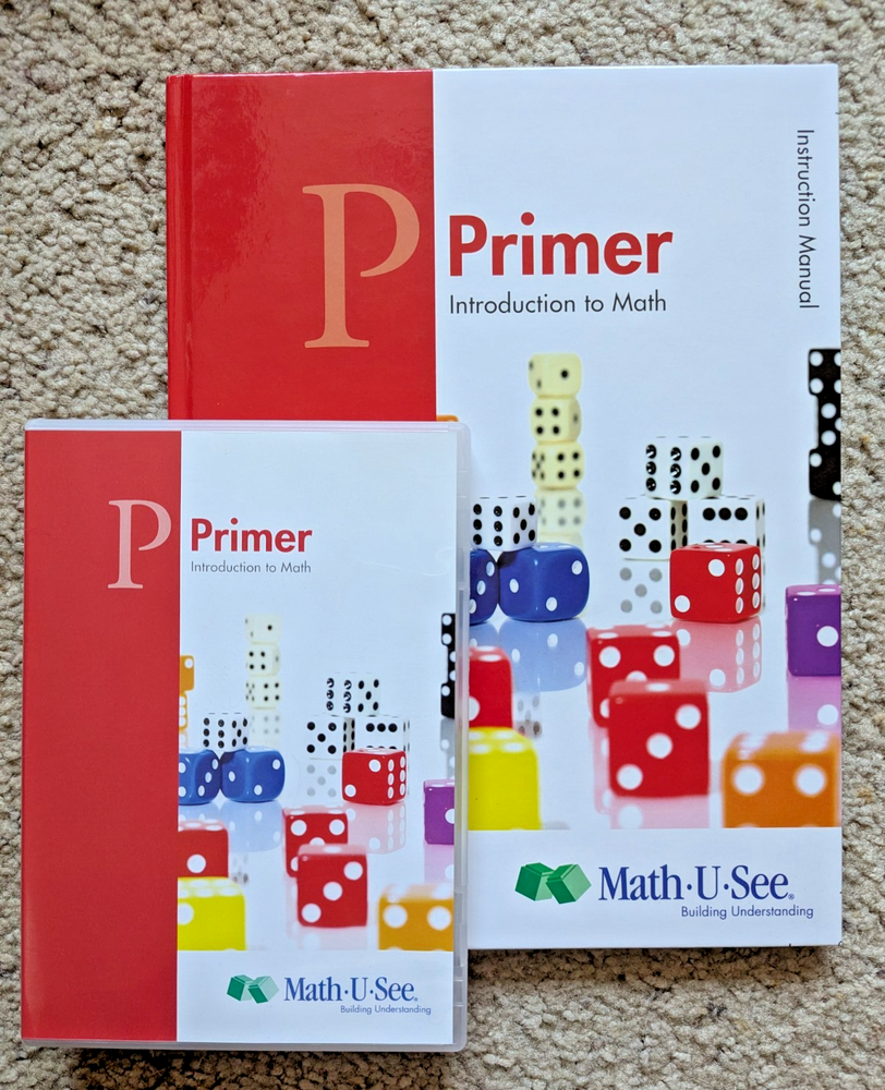Math-U-See Primer Instruction Manual and DVD