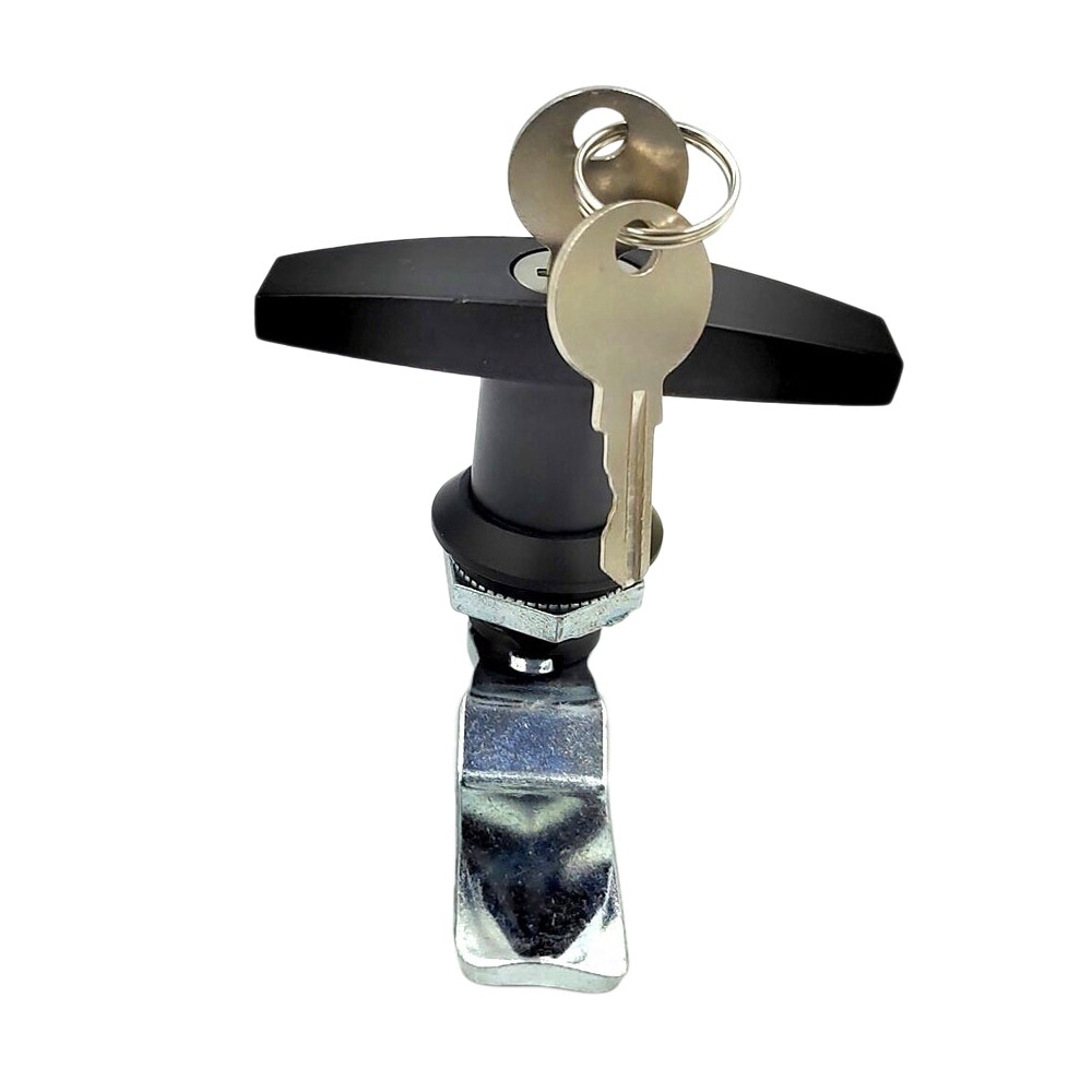 T Type Handle Cam Lock Zinc Alloy for Tool Box Electrical Cabinet Box 3808