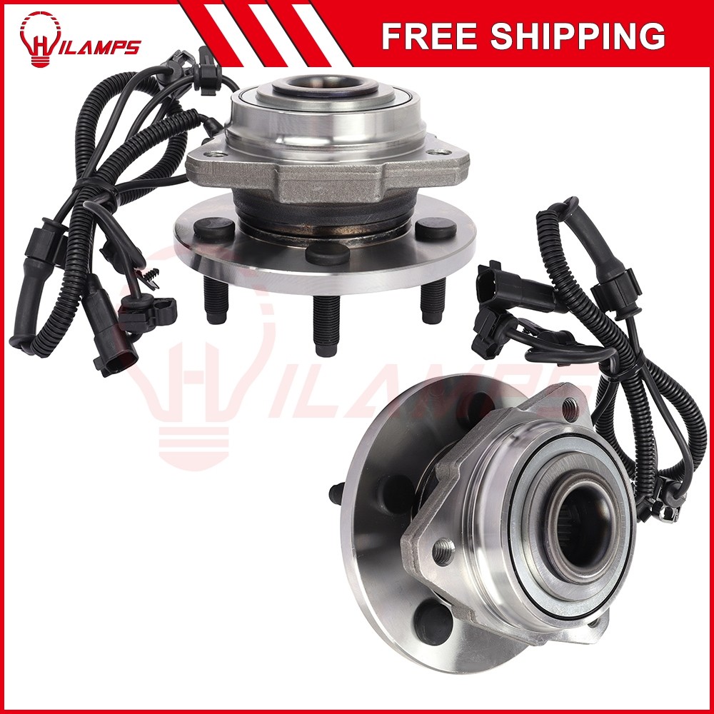 For Jeep Liberty 2002-2006 2007 w/ ABS 2 Pcs Wheel Hub Bearing Assembly Front