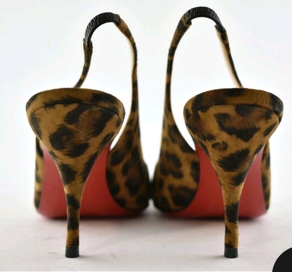 Christian Louboutin  sling back High quality Imitation