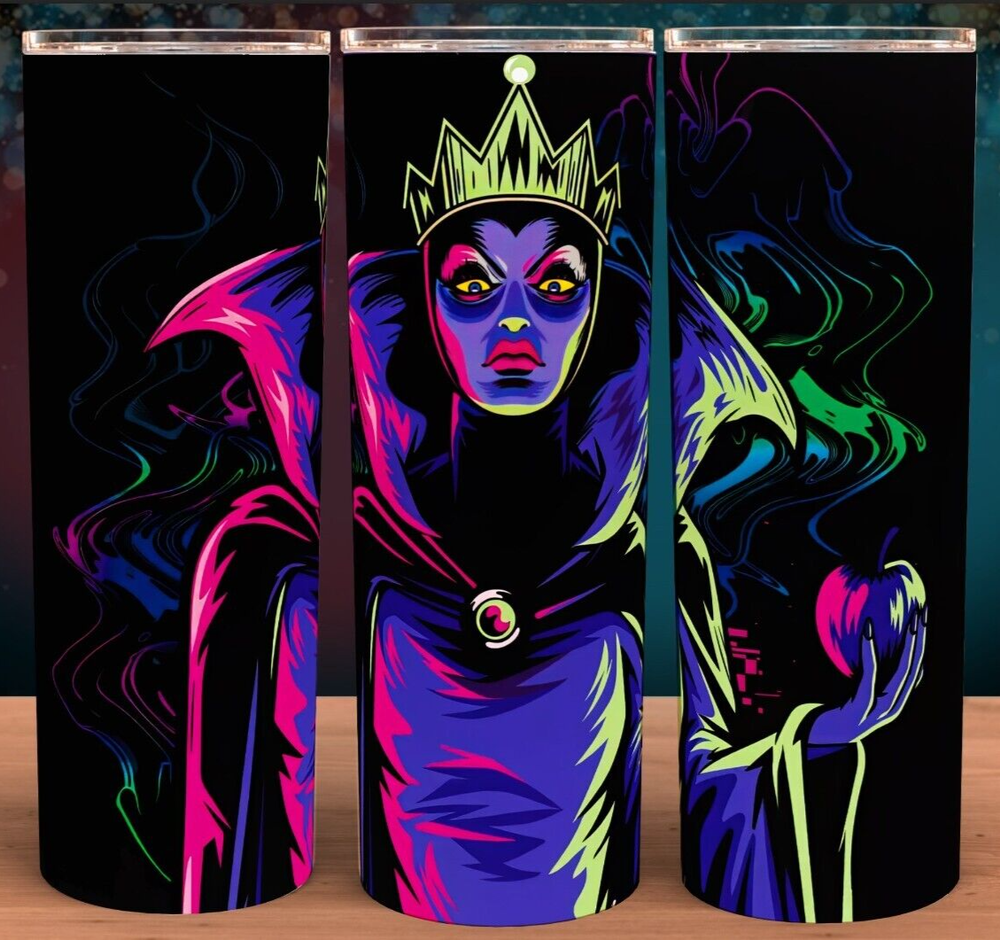 Queen Grimhilde Snow White Gradient Tumbler Cup Mug 20oz