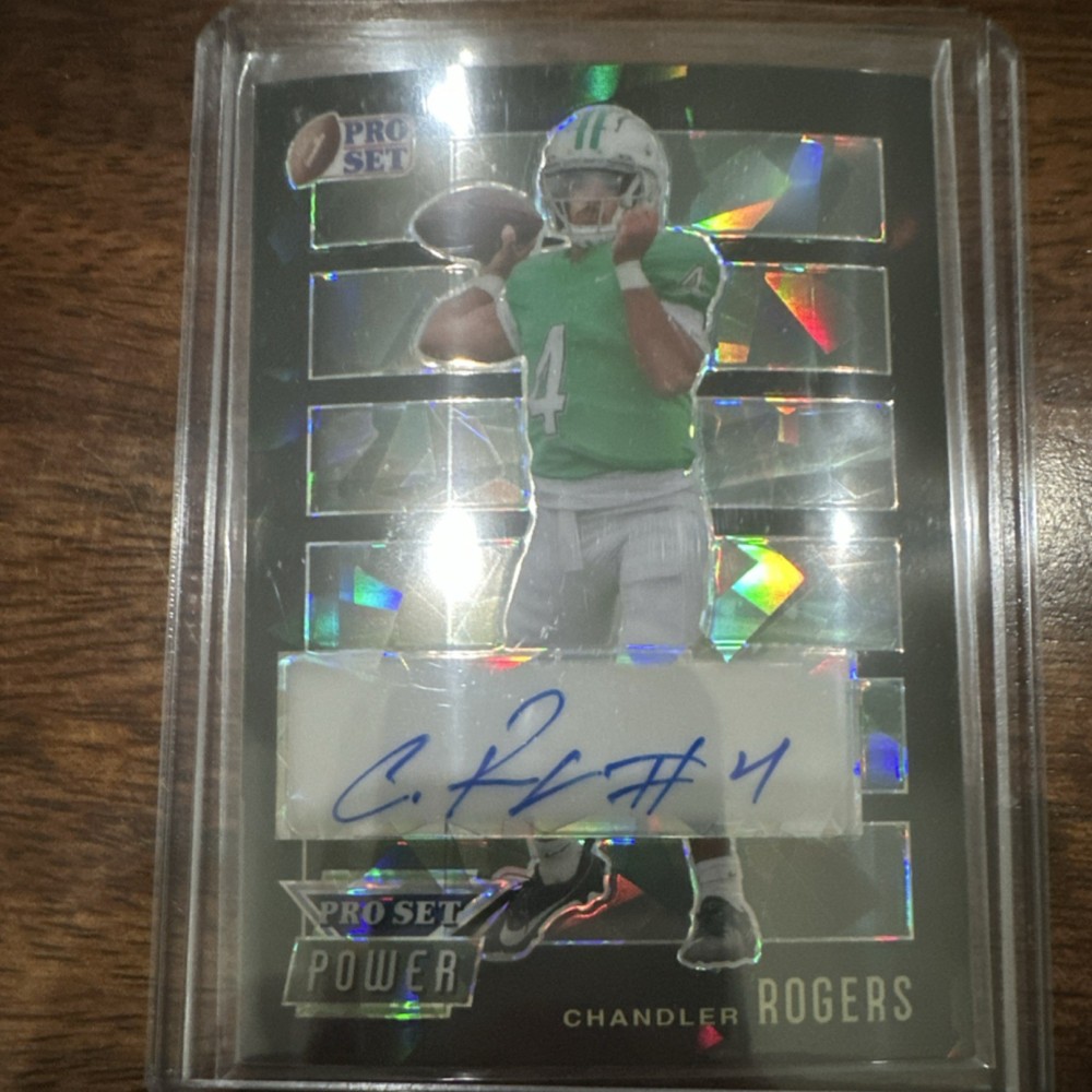 2024 Leaf Pro Set Metal - Pro Set Power Chandler Rogers #PW-CR1 Autograph /5