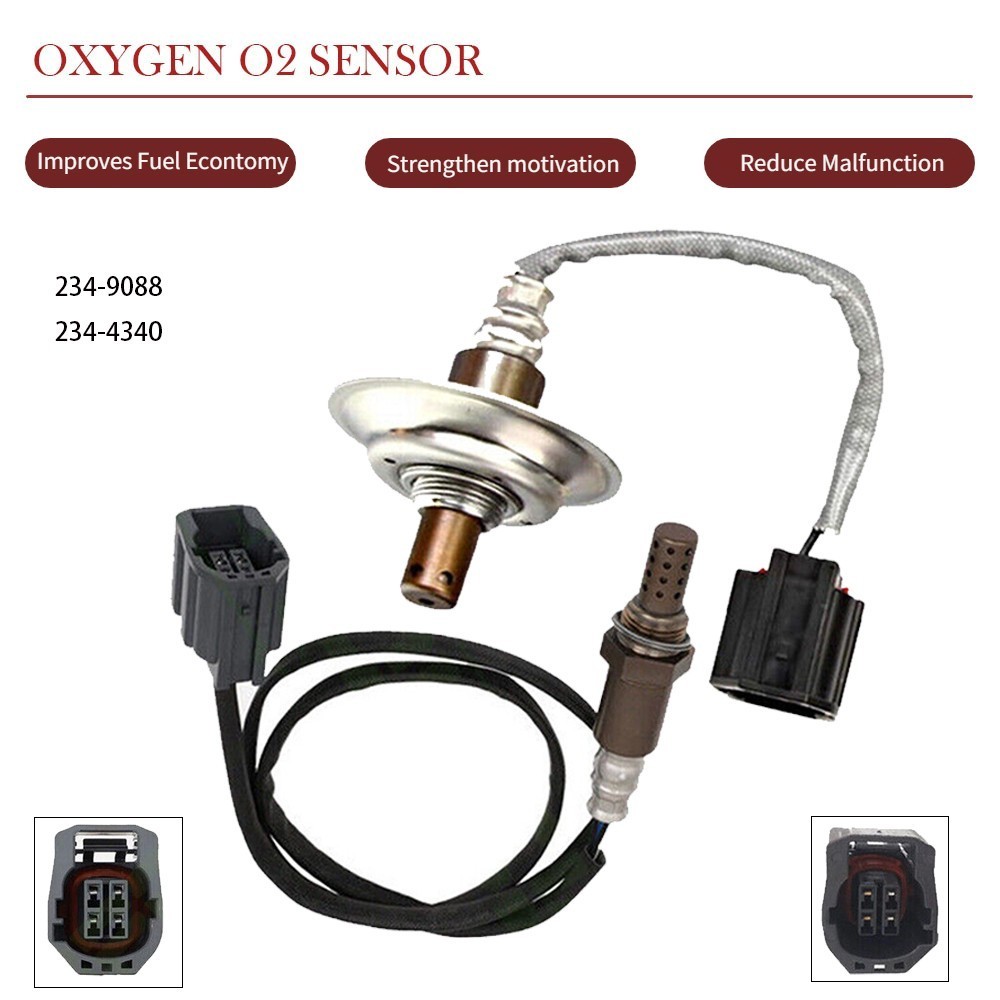 2X Oxygen O2 Sensor for 2006-2008 Mazda MX-5 Miata 2.0L L4 Upstream+Downstream -