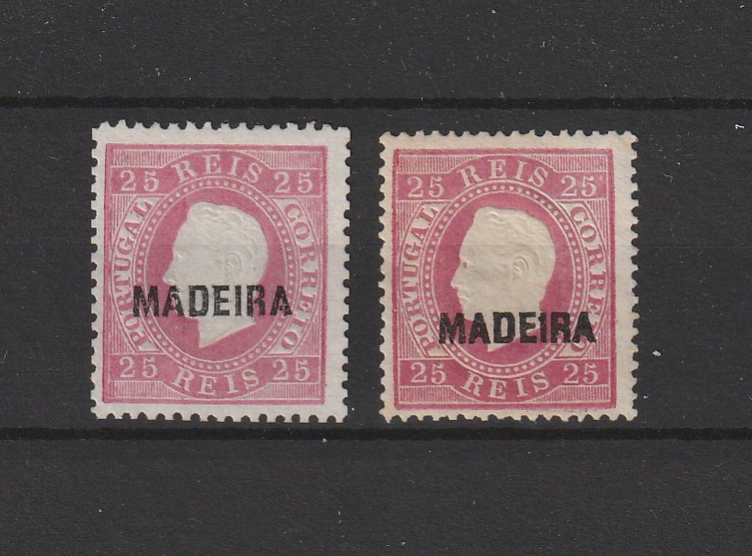 Portugal - Madeira Perf. Varieties MNG
