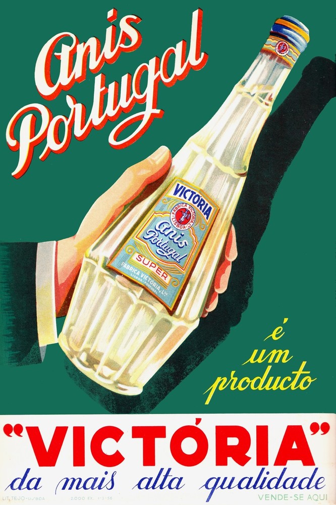 6053.Victoria.anis.Portugal.liquor.rum POSTER.Decoration.Home room wall design