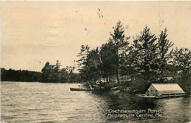 ME, Monmouth Centre, Maine, Cochnewagan Pond, Prescott  Bros. No. 15
