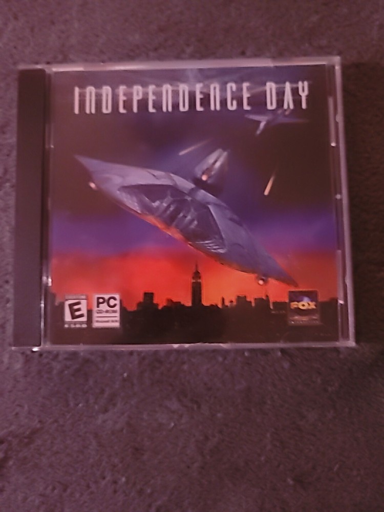 Independence Day (PC, 1997, CD-ROM) Game for Windows 95 Good