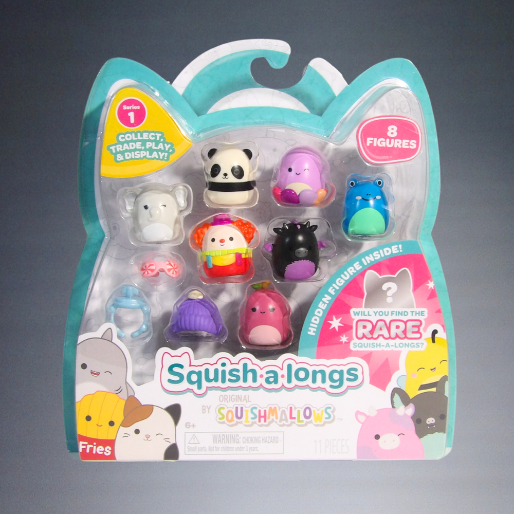 Squishmallows Mini-Squish 8-Pack Wearable Collectible Figures  