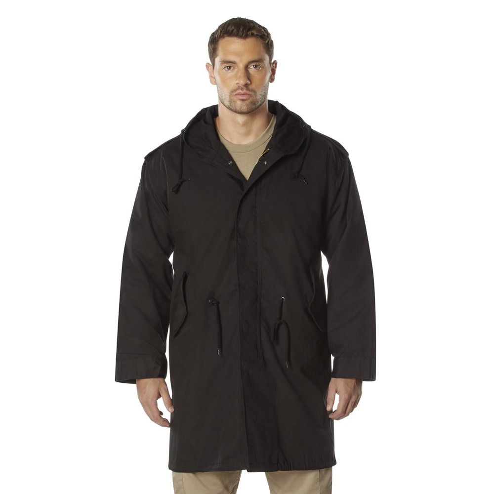 Rothco 9464 M-51 Fishtail Parka Black Color size S New with Tag