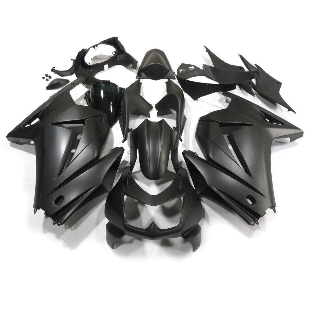 Matte Black Fairing Kit Bodywork For Kawasaki Ninja 250R EX250 2008-2012 2009 US