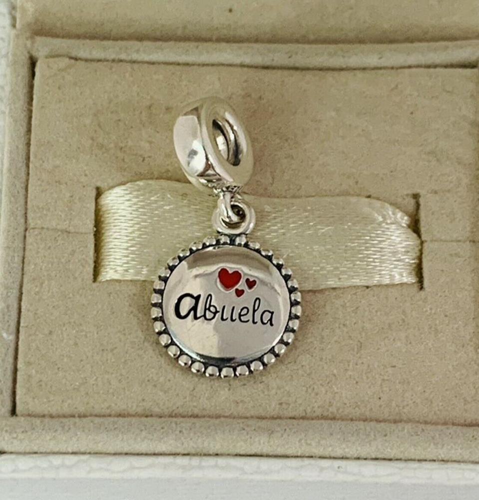 Pandora Abuela Charm Grandmother Dangle Charm Gift Pendant-image