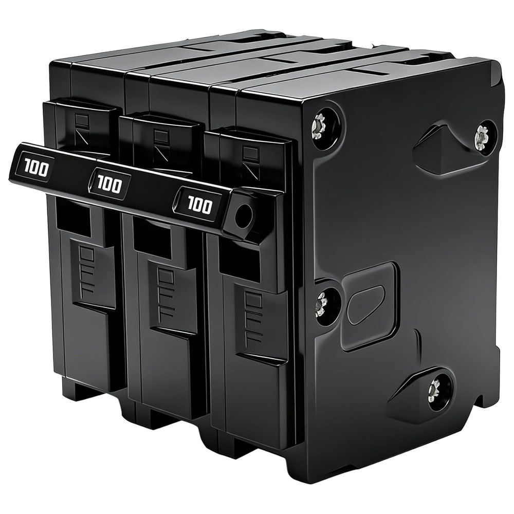 Q3100 Circuit Breaker, 3 Pole 100-Amp, 120/240V, Fit for Siemens Type EQ, EQL, S