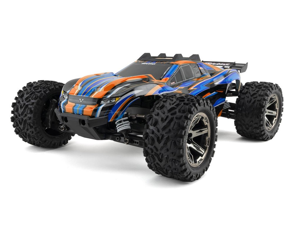 Traxxas Rustler 4x4 VXL Brushless RTR 1/10 4WD Stadium Truck (Orange)w/TQi 2.4GHz Radio & TSM