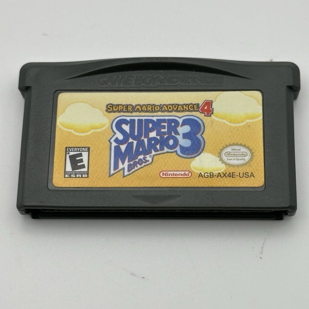 Super Mario Advance 4: Super Mario Bros. 3 (Game Boy Advance, 2003)