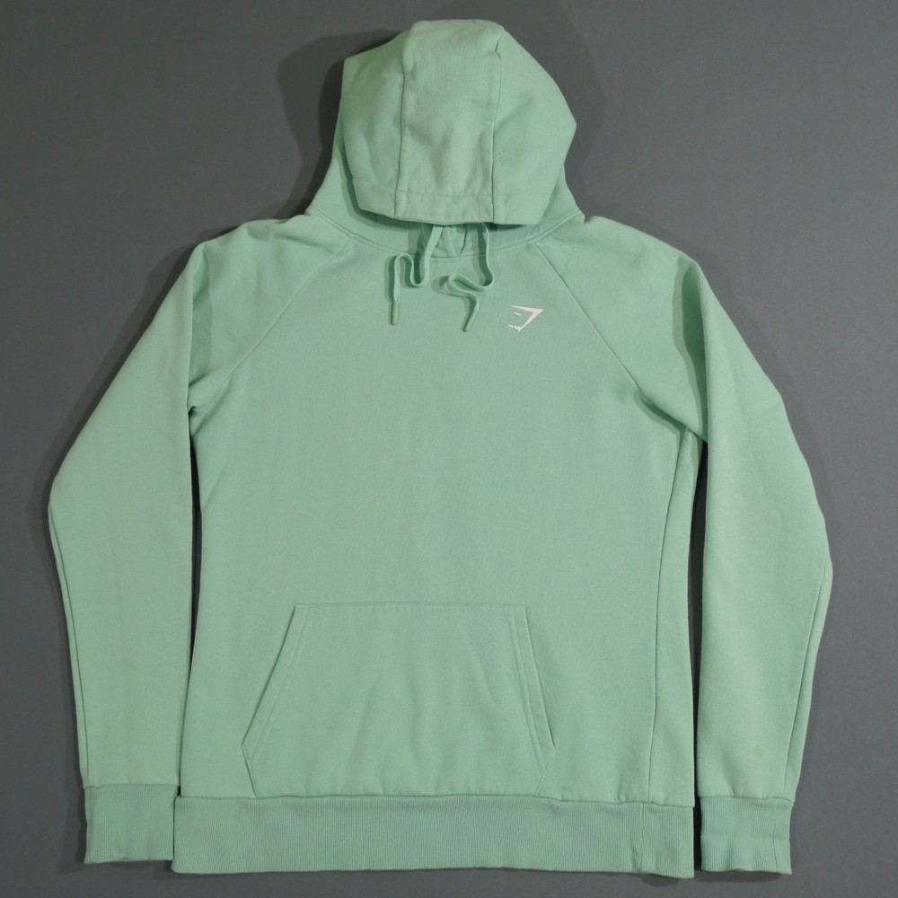 Gymshark Training Hoodie Womens Small Mint Green Pullover Gym Running