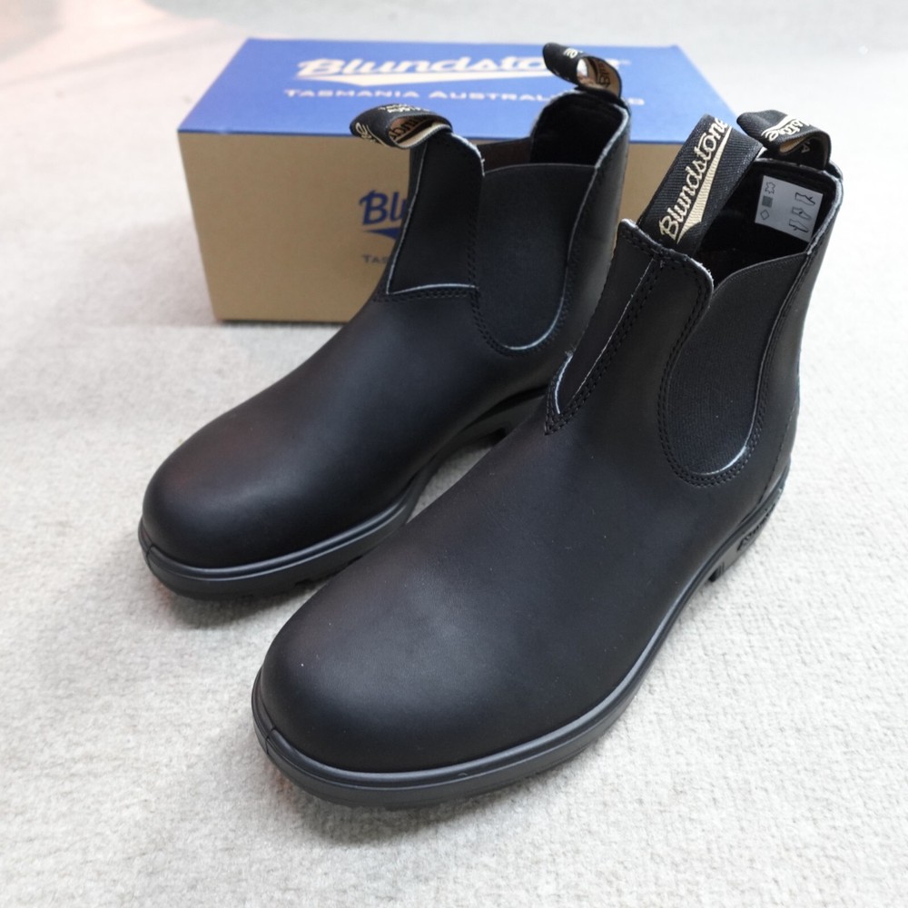 Blundstone Boots Mens 9.5 Womens 10.5 Black Chelsea 510 NEW