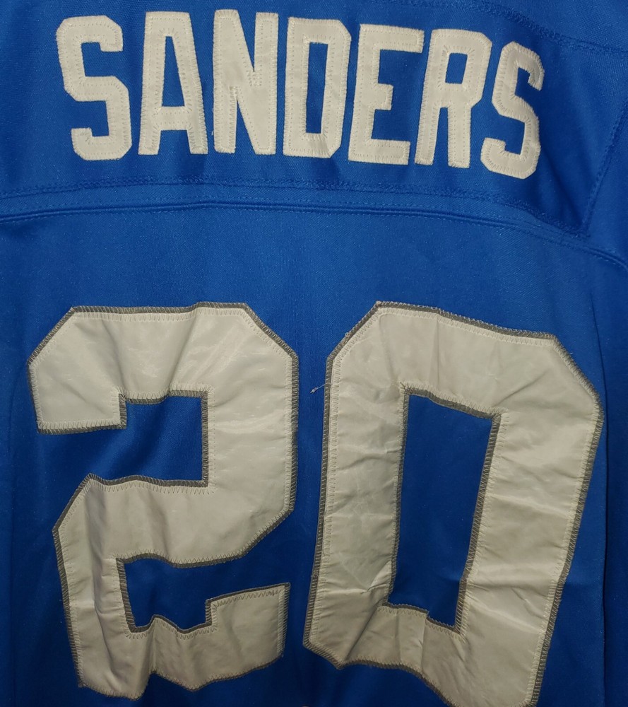 1994 NFL Throwback Barry Sanders Authentic Jersey - Size 54, #20 - Officially Licensed Retro Detroit Lions Football Jersey