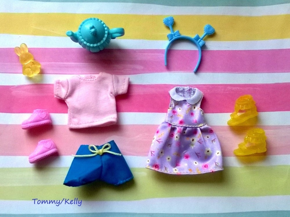 Kelly Tommy or Chelsea doll clothes fashion plus shoes#A1