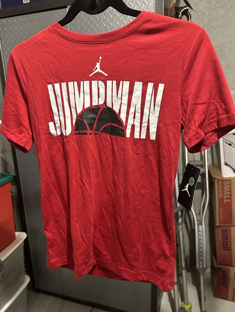 Nike Youth Jumpman Boys T-Shirt   Size L, Red Air Jordan