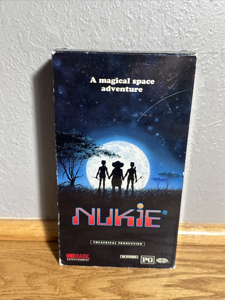 NUKIE 1987 VHS A Magical Space Adventure Sci-Fi Cult Film Vidmark RARE