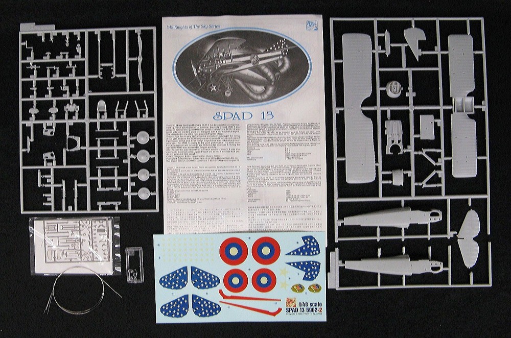 1/48 DML Models SPAD 13 American WWI Fighter BAGGED KIT!