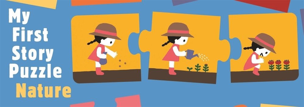 My First Story Puzzle Nature by Kanae Sato (English) Cards Book