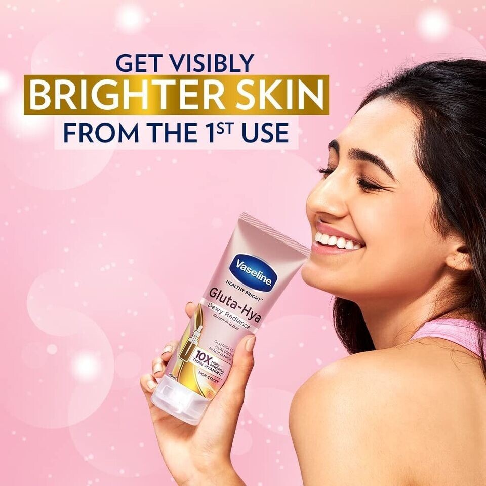 Vaseline Gluta-Hya Serum Burst Lotion 200ml for Dewy Radiance