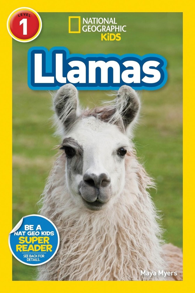 Llamas (L1) by National Geographic Kids (English) Paperback Book