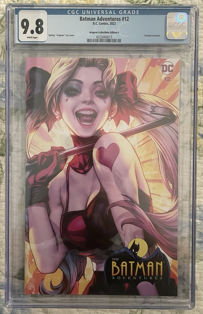 Batman Adventures #12 CGC 9.8 Artgerm FanExpo Harley Quinn Variant