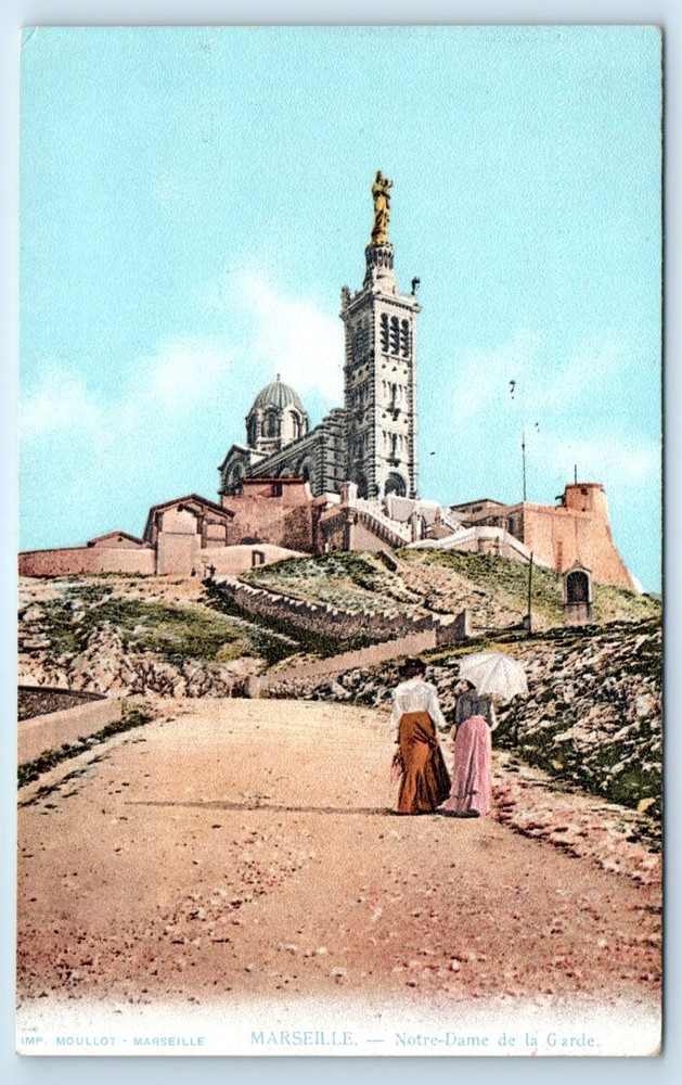 Notre-Dame de la Garde - Marseille FRANCE Postcard