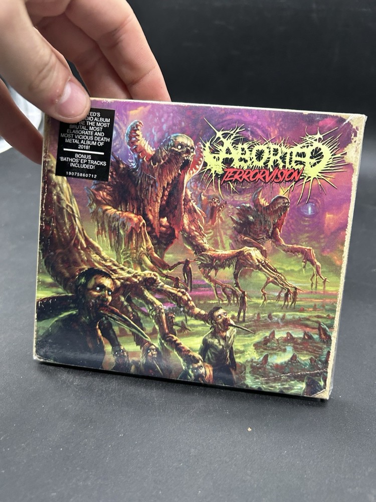 ABORTED - TerrorVision [CD] DIGIPAK Brand New Sealed