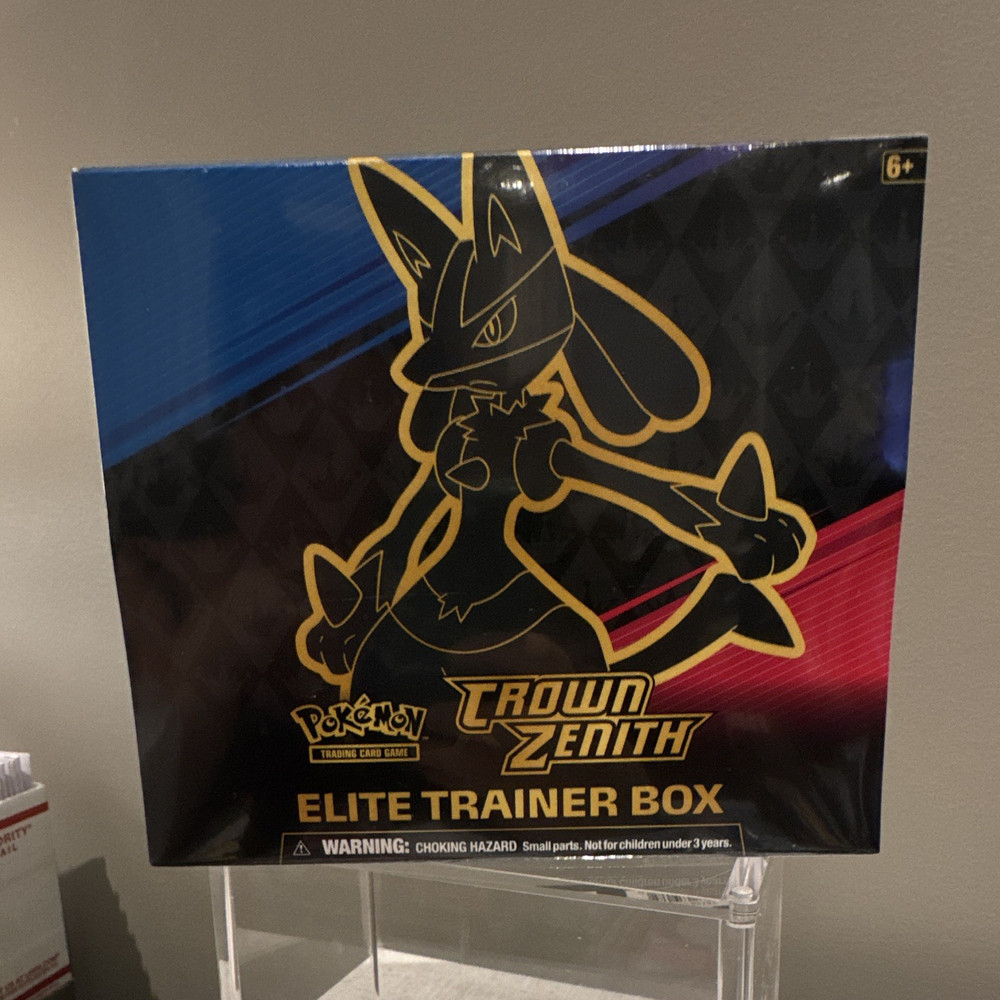 Pokémon TCG Crown Zenith Elite Trainer Box- See Description