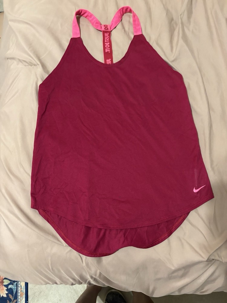 Nike Dri-fit Tank Women’s Pink Size Small