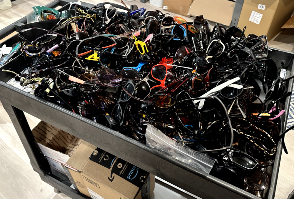 Mixed Lot of 287 Various Brand Sunglasses - Used - Men’s / Women’s