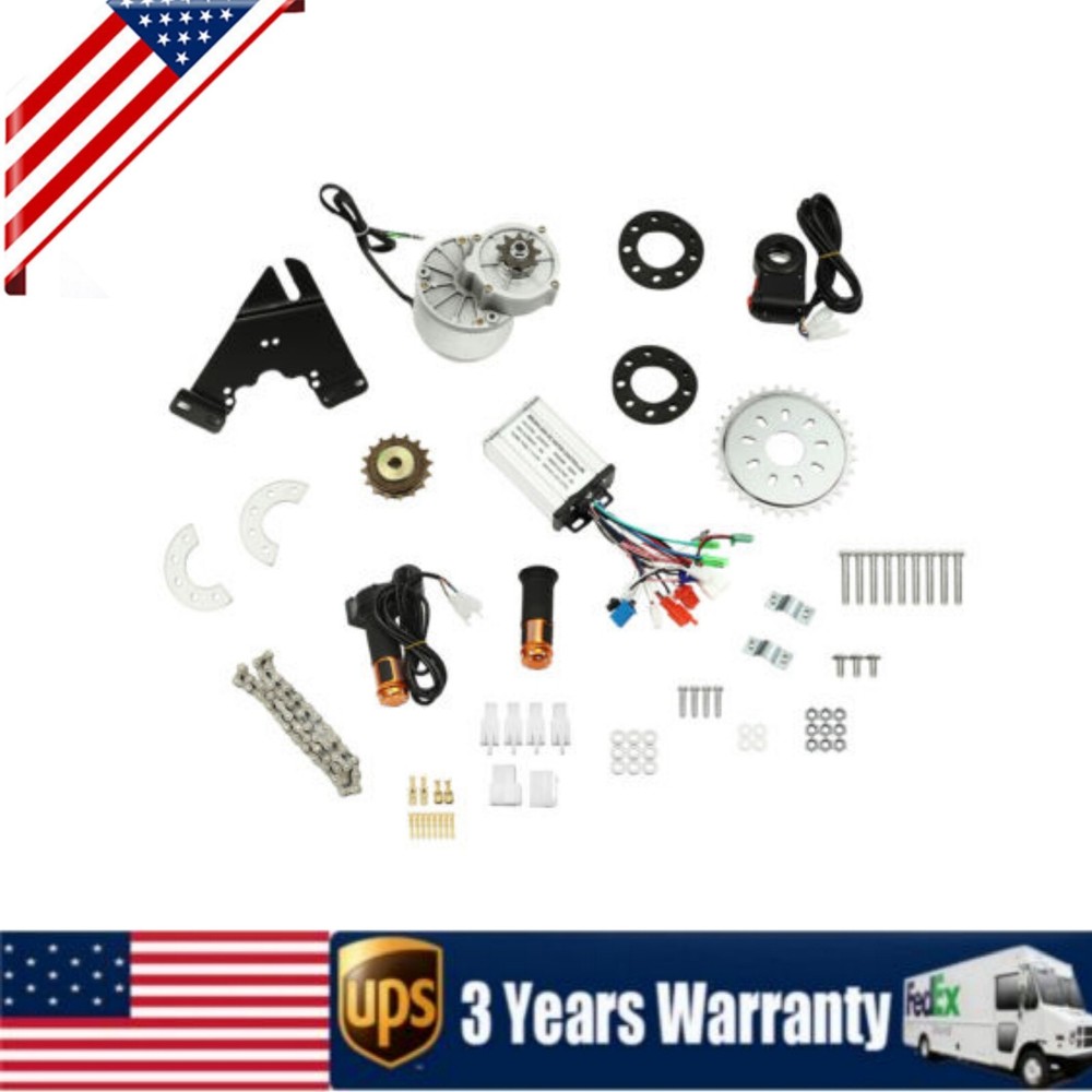 350W 36V Rear Wheel Electric Bike Conversion Kit Hub Motor for EBike Cycling