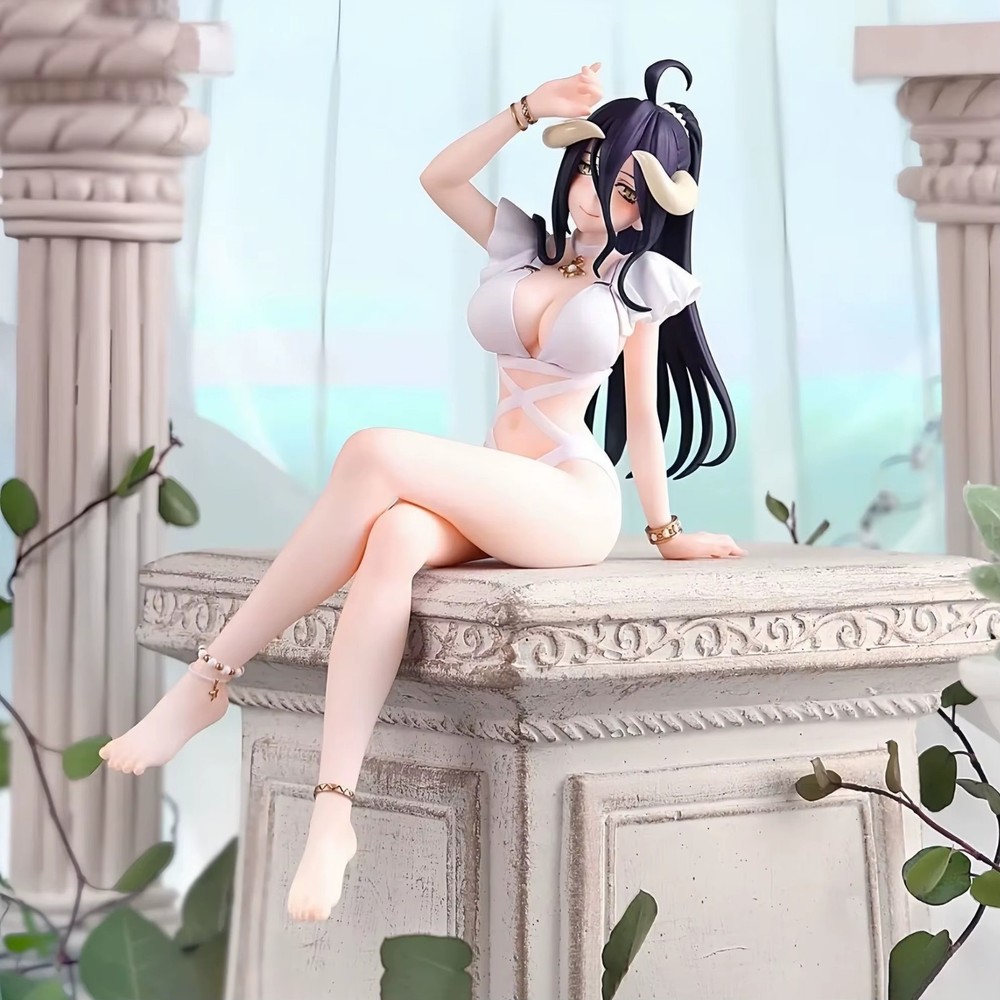 Anime Girl Figure Bathing Style – PVC Collectible Car Decor Model Toy