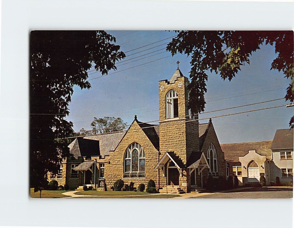 Postcard Buckingham Presbyterian Church Berlin Maryland USA North America