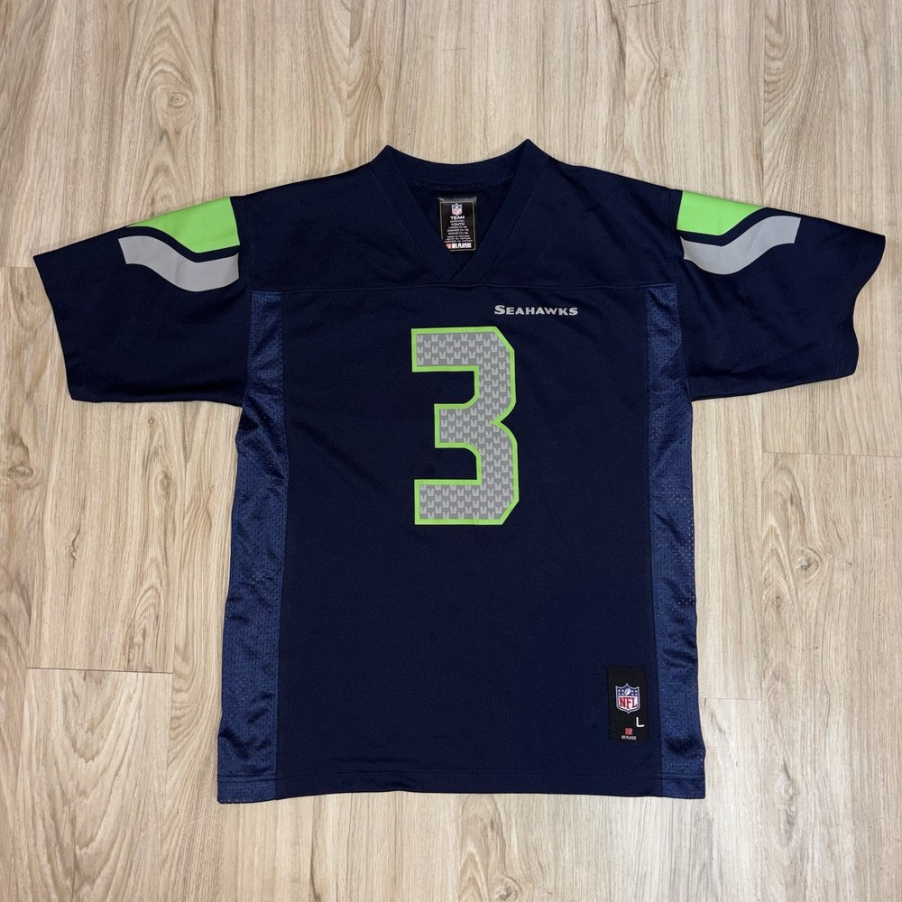 Nike NFL Seattle Seahawks Russell Wilson #3 Youth Jersey Size Large 14/16