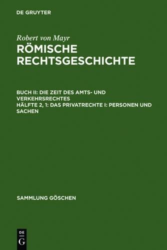 Robert Von Mayr Das Privatrechte I (Hardback) Sammlung Göschen
