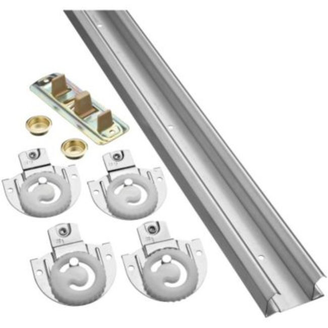 National Hardware V770D-48 Bypass Sliding Door Fitting Set for - Galvanized