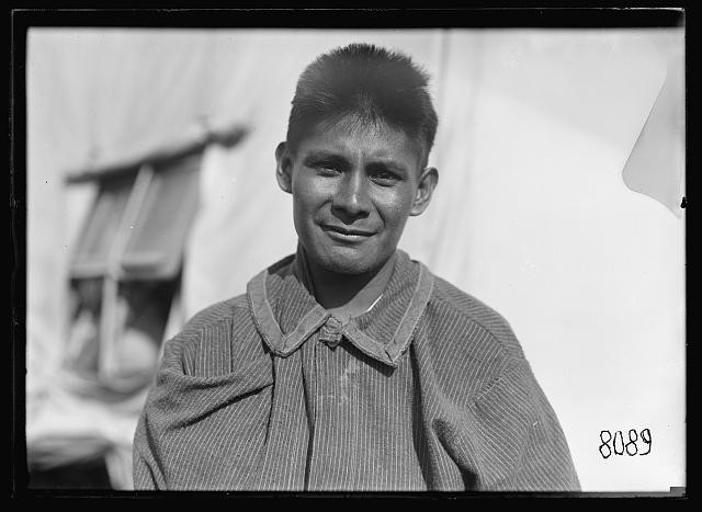 Photo:Auteuil France Choctaw Indian American Army 1918 Red Cross Hospital