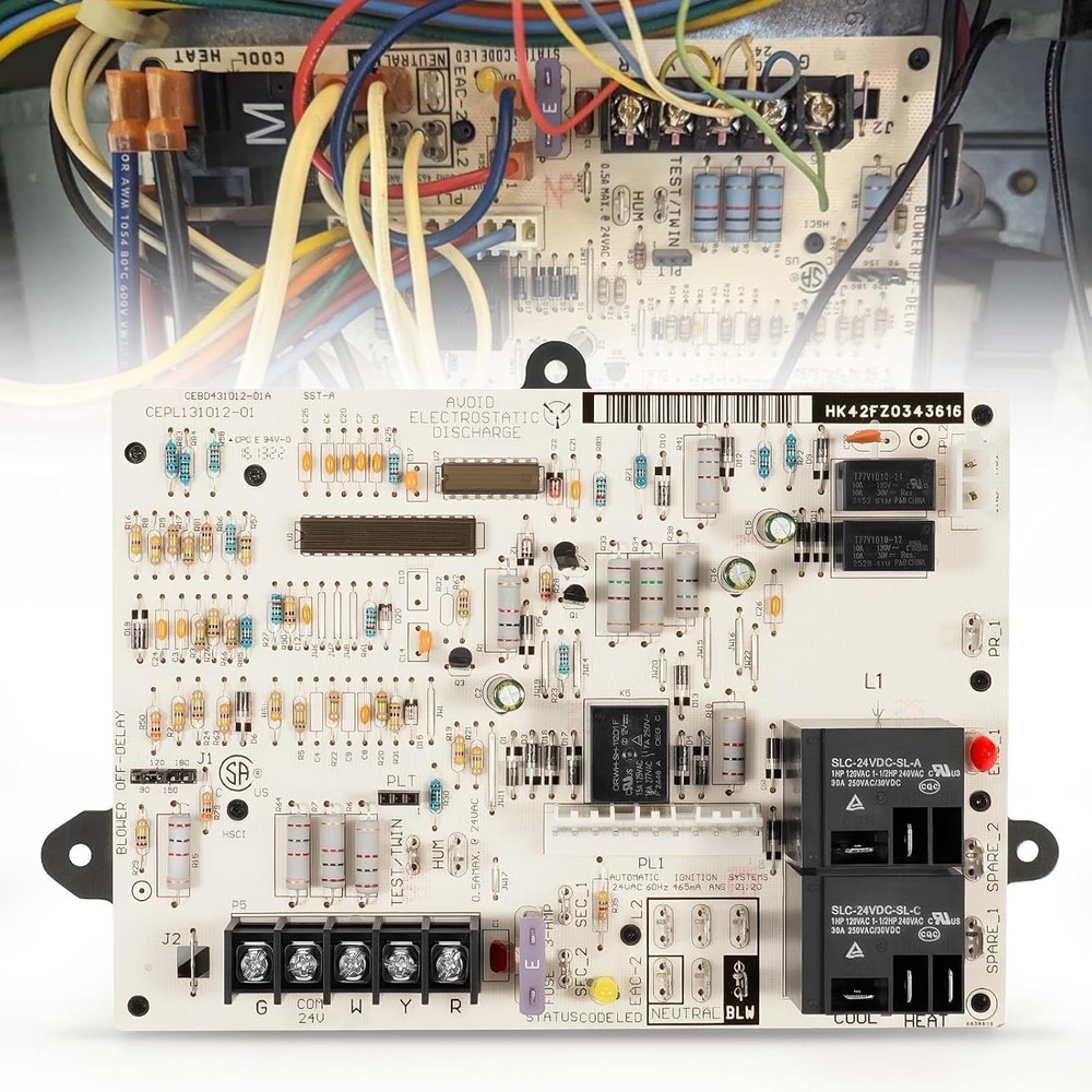 HK42FZ034 Furnace Control Board Fit for Carrier HK42FZ013, CEBD431012-01A NEW