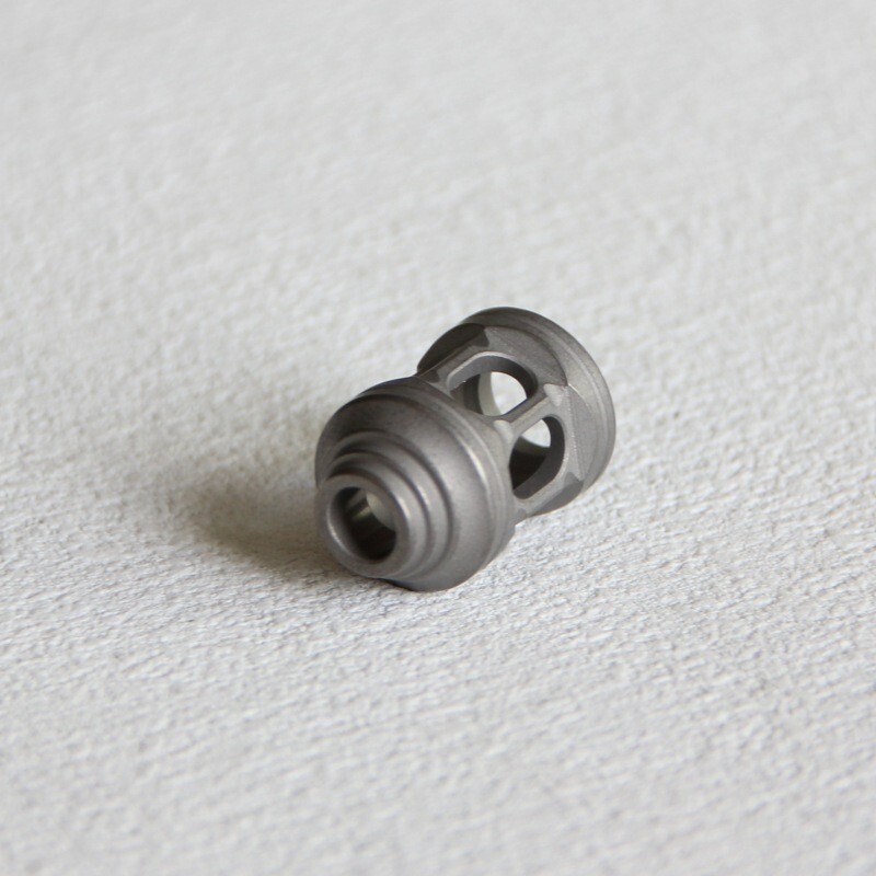 Titanium alloy CNC outdoor anti-loss pendant cell phone charm pendant