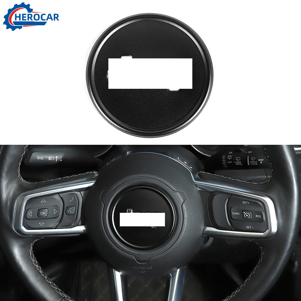 Jeep Wrangler JL JT 2018+ Steering Wheel Console Trim Cover